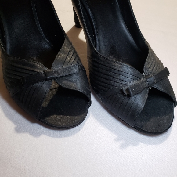 Womens black high heels - Picture 1 of 11